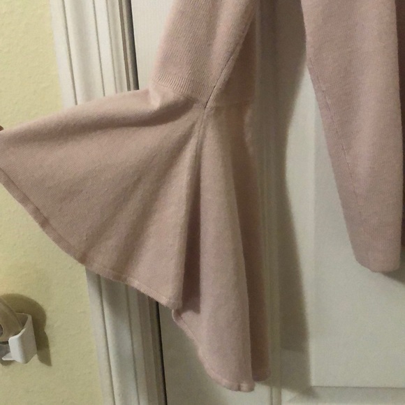 Express Bell Sleeve Sweater | Light Pink | Size XS - Picture 4 of 4